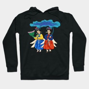 Minhwa: Taoist Fairy Sisters B-2 Type Hoodie